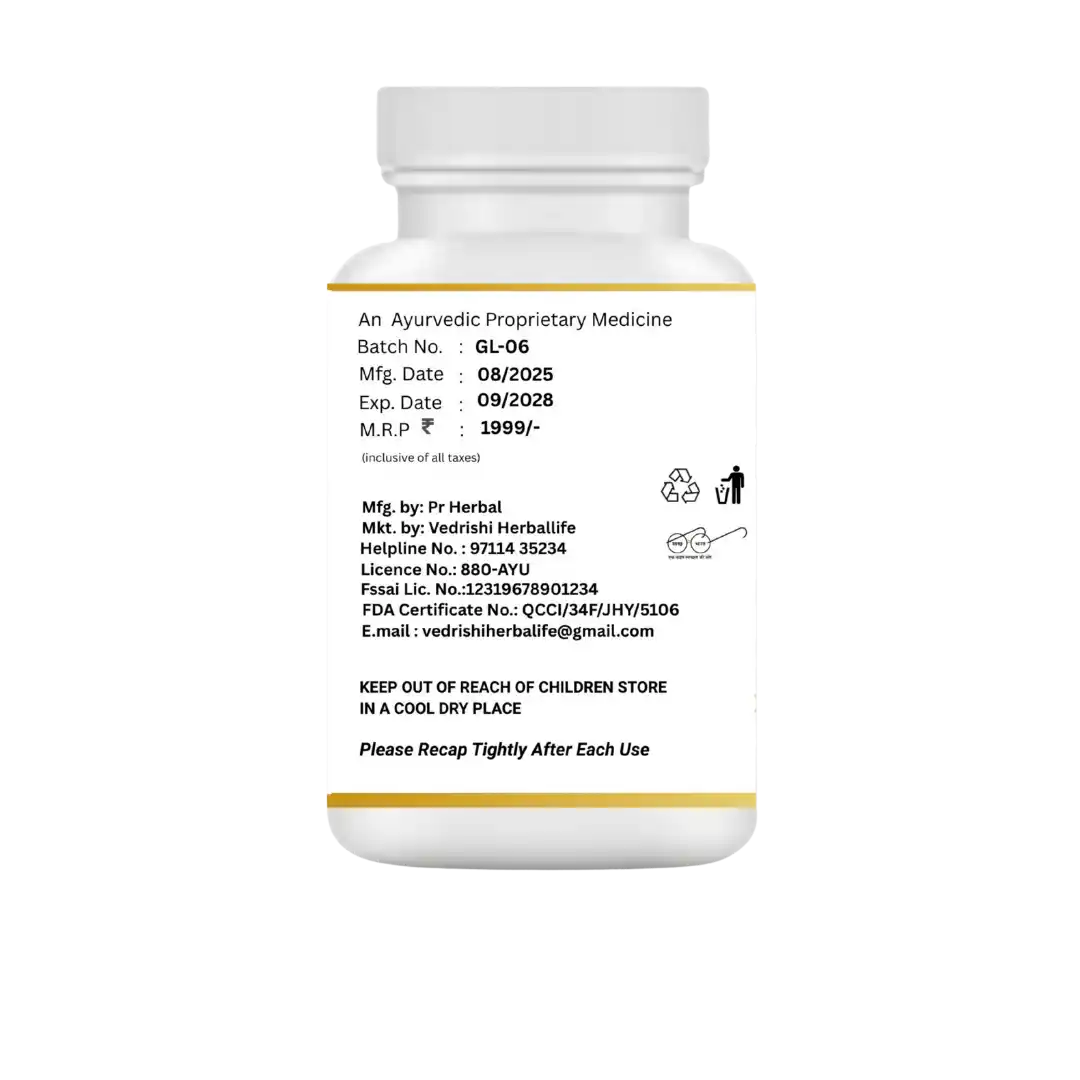 VedRishi Herbal Life Safed Musli Capsules