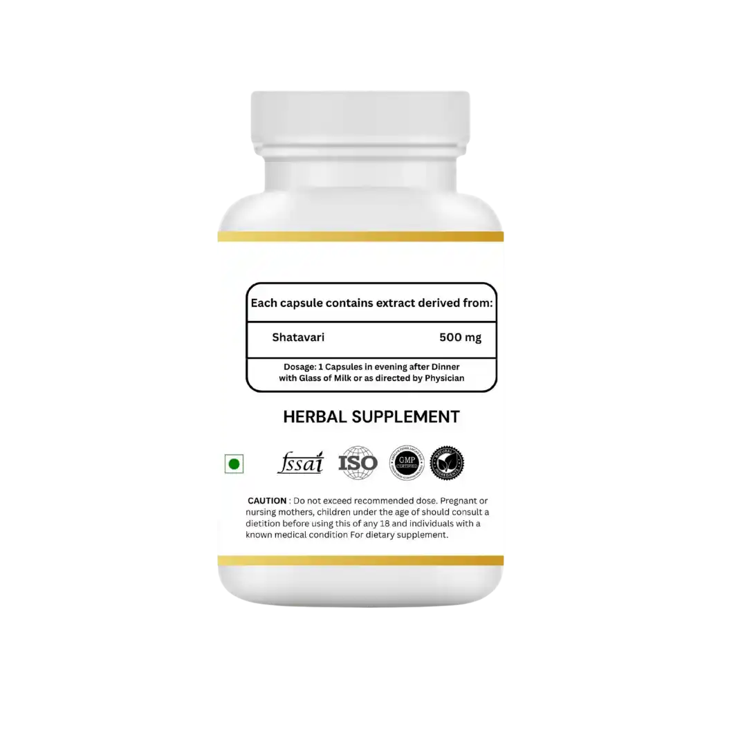 VedRishi Herbal Life Safed Musli Capsules